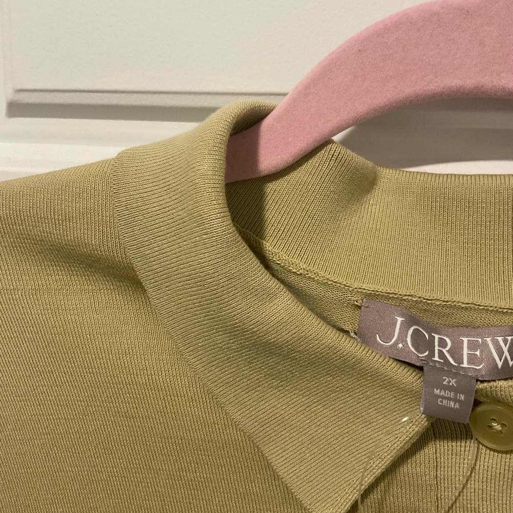 🤶NWT J. Crew Cropped Sweater 2X - Picture 4 of 6